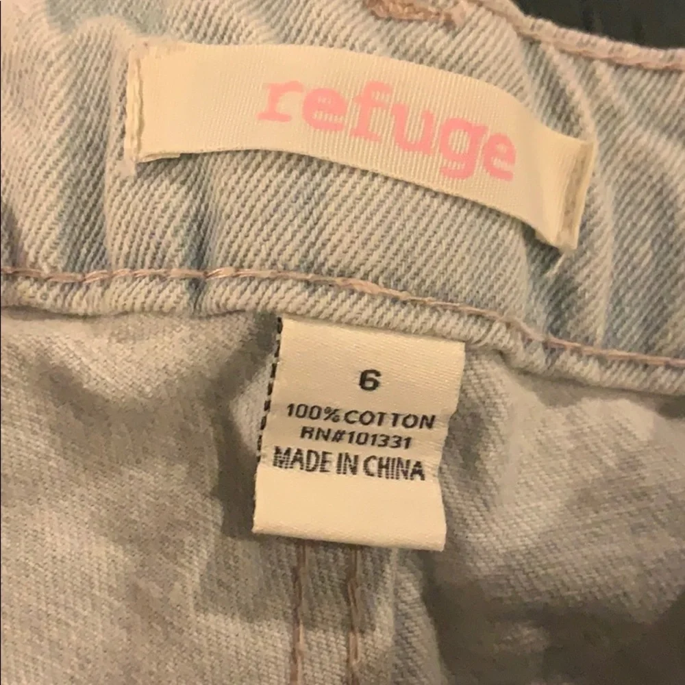 refuge slightly distressed